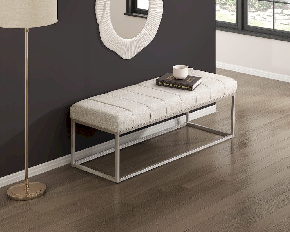 Homelegance  - Wendell Bench in Beige - 4996  view 3