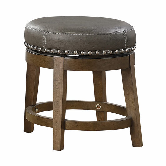 Homelegance  - Westby Round Swivel Stool, Gray in Gray - 5681GRY-18  view 1