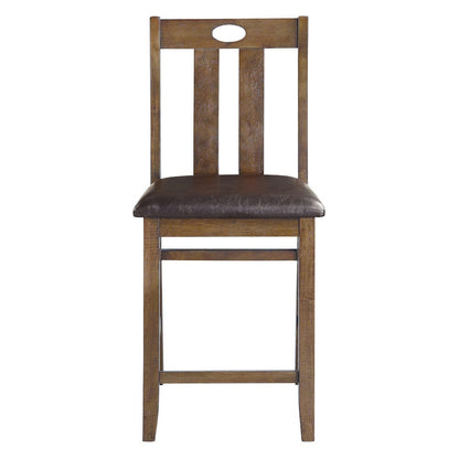 Homelegance  - Weston 5-Piece Pack Counter Height Set in Brown - 5746-36  view 2