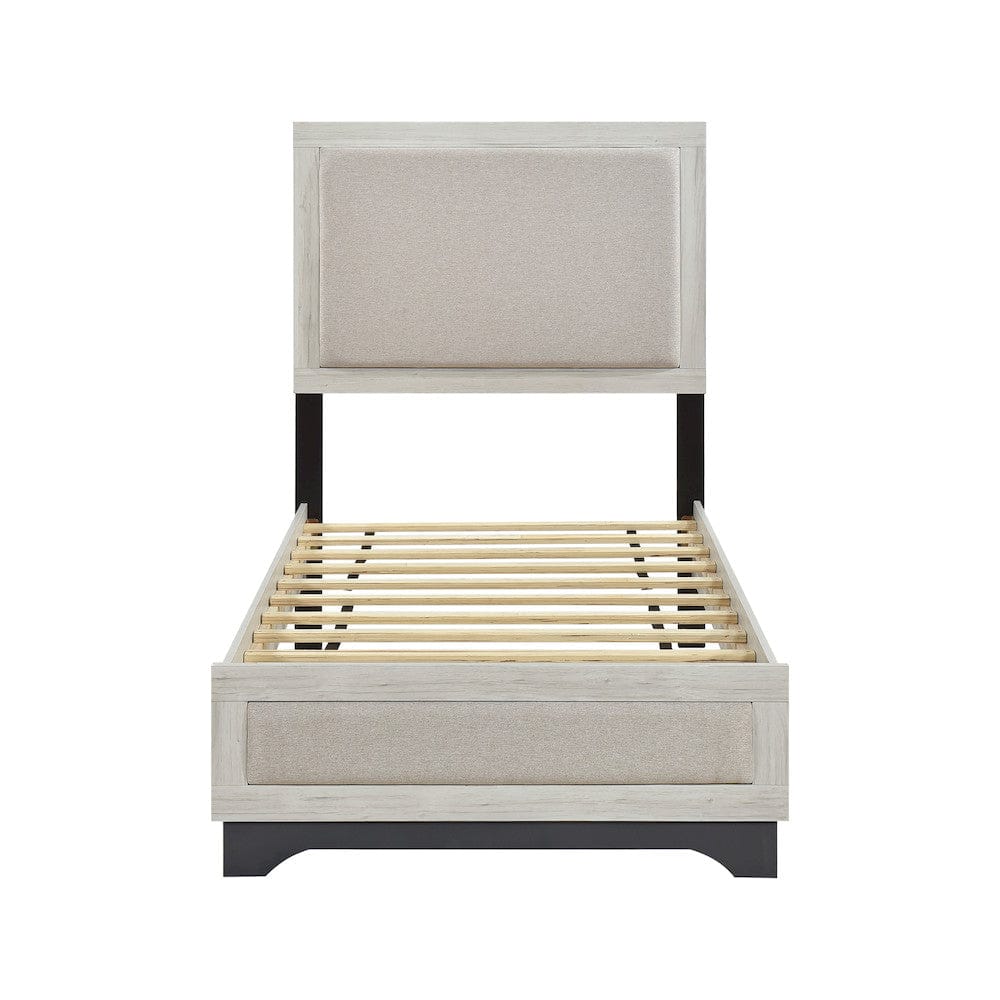 Homelegance  - Westport Twin Platform Bed in Beige - 2334T-1x  view 7