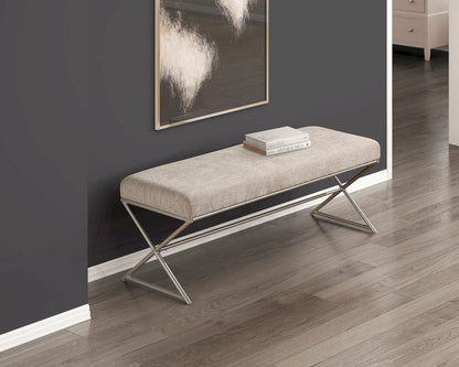 Homelegance  - Wexley Bench in Taupe - 4994  view 3
