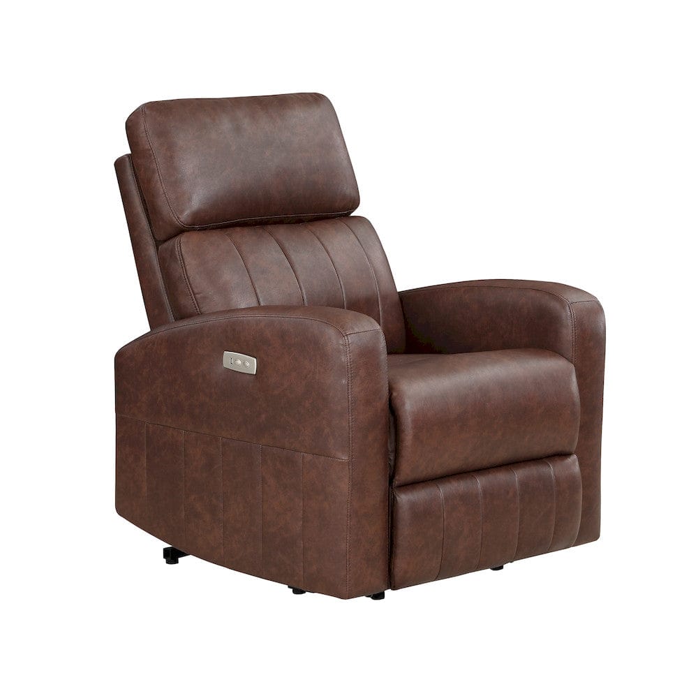Homelegance  - Wheaton Power Lift Chair in Brown - 9424BR-1LT  view 1