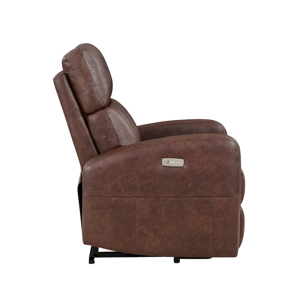 Homelegance  - Wheaton Power Lift Chair in Brown - 9424BR-1LT  view 2