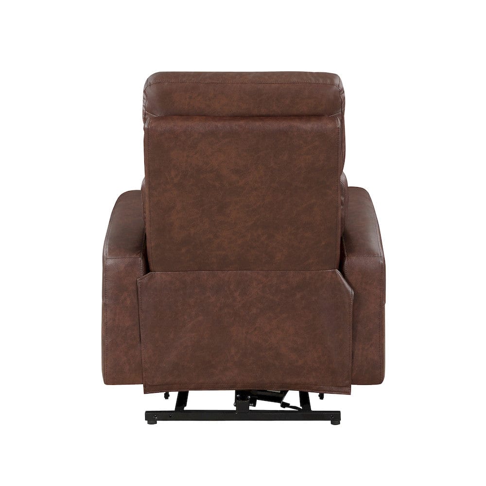 Homelegance  - Wheaton Power Lift Chair in Brown - 9424BR-1LT  view 3