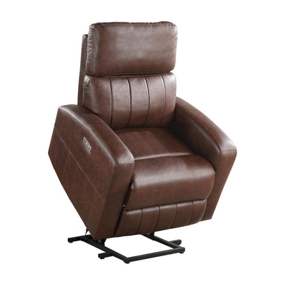 Homelegance  - Wheaton Power Lift Chair in Brown - 9424BR-1LT  view 8