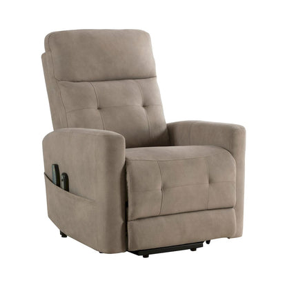 Homelegance  - Wichita Power Lift Chair W/ Massage and Heat in Brown - 9425BR-1LT  view 5