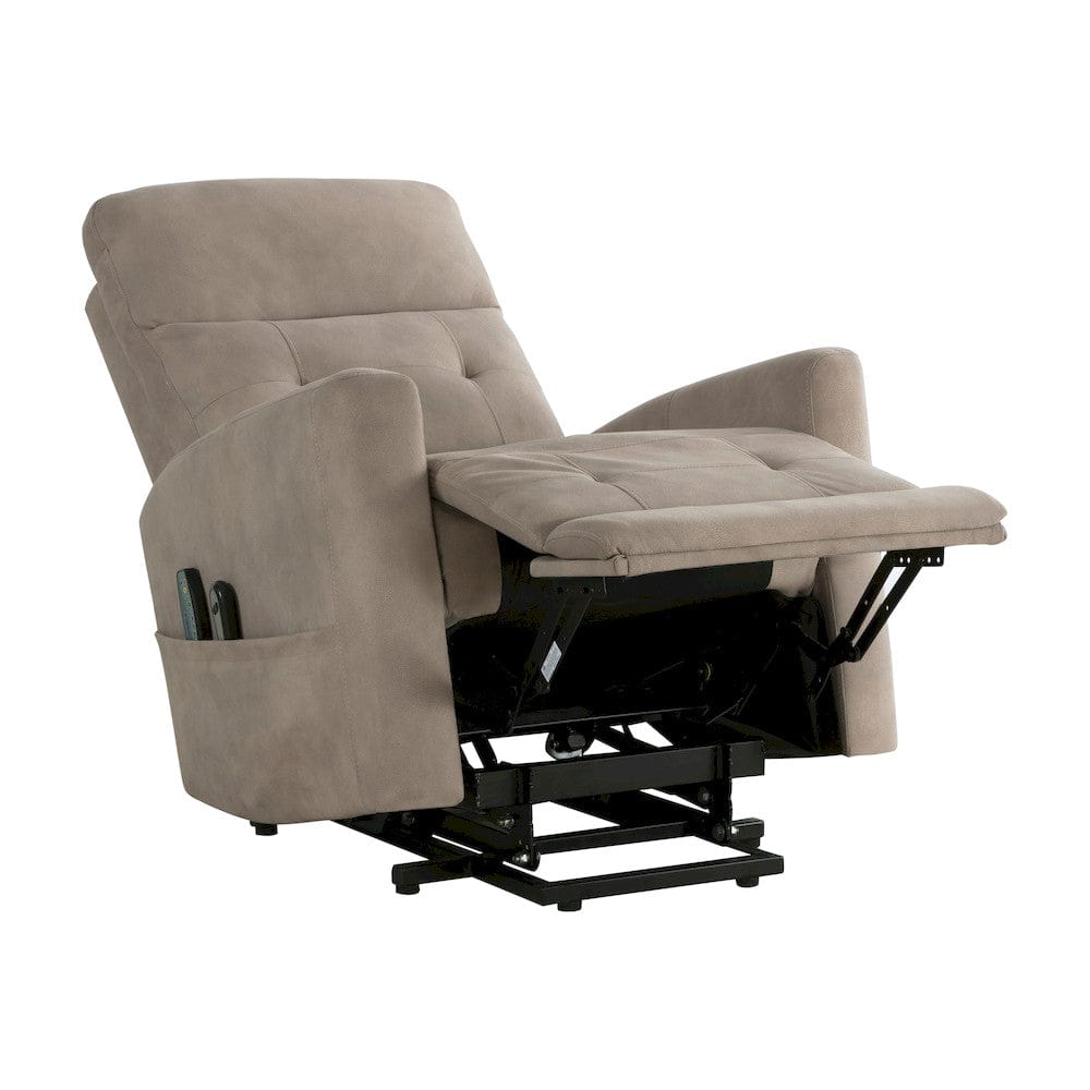 Homelegance  - Wichita Power Lift Chair W/ Massage and Heat in Brown - 9425BR-1LT  view 8