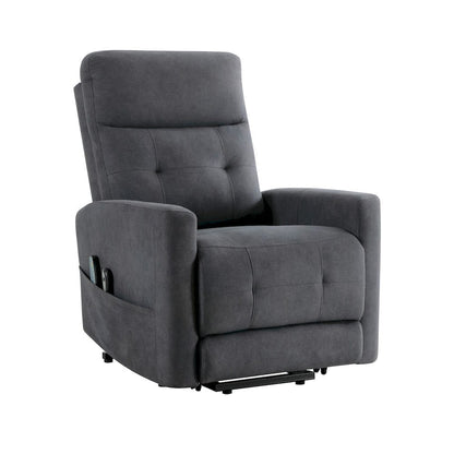 Homelegance  - Wichita Power Lift Chair W/ Massage and Heat in Dark gray - 9425DG-1LT  view 2