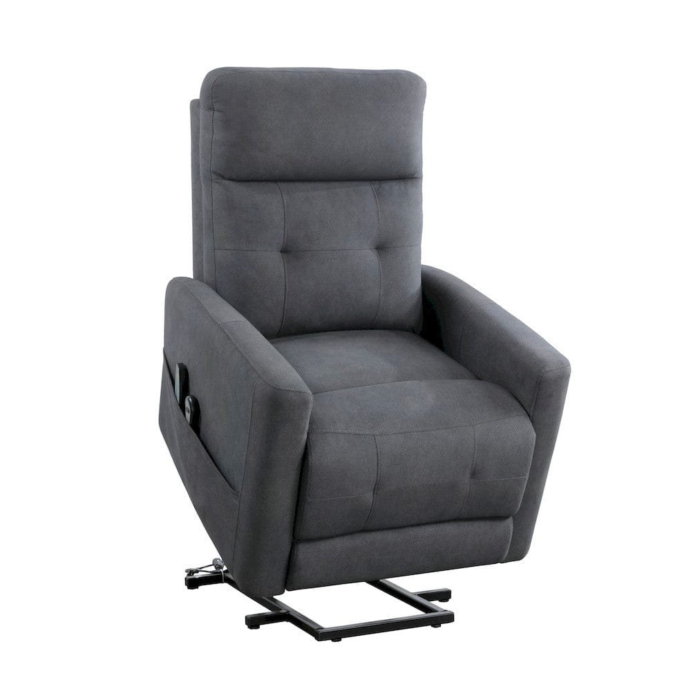 Homelegance  - Wichita Power Lift Chair W/ Massage and Heat in Dark gray - 9425DG-1LT  view 5