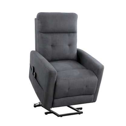Homelegance  - Wichita Power Lift Chair W/ Massage and Heat in Dark gray - 9425DG-1LT  view 5