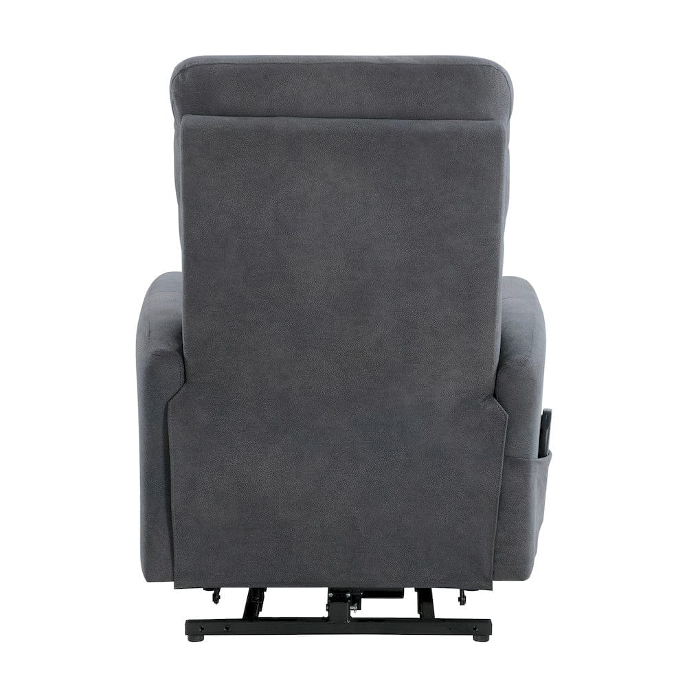 Homelegance  - Wichita Power Lift Chair W/ Massage and Heat in Dark gray - 9425DG-1LT  view 6