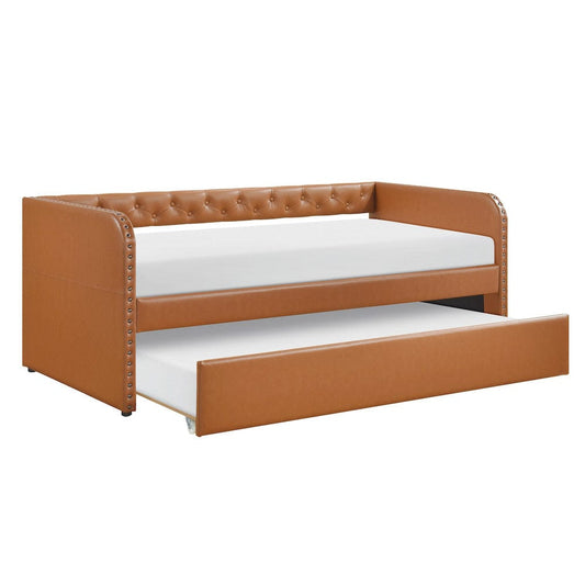 Homelegance  - Wilcox Daybed W/ Trundle in Brown - 4656BR  view 1