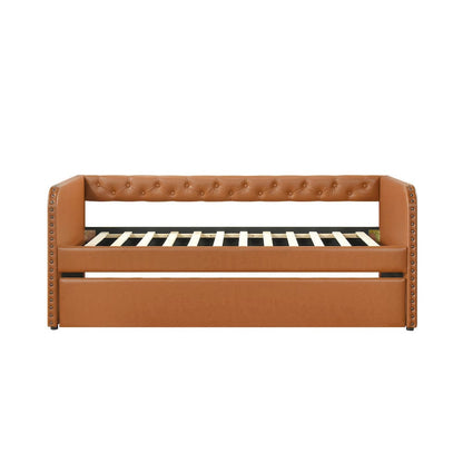 Homelegance  - Wilcox Daybed W/ Trundle in Brown - 4656BR  view 6