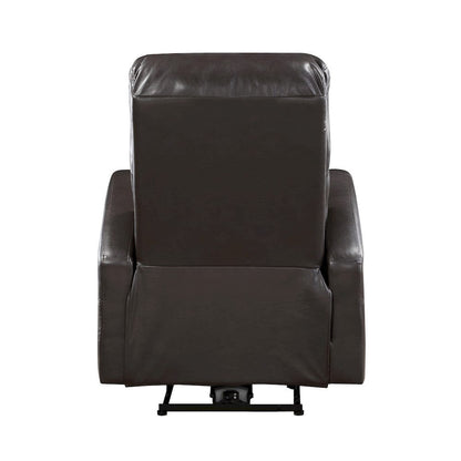 Homelegance  - Wiley Power Reclining Chair in Brown - 9478BRW-1PW  view 6