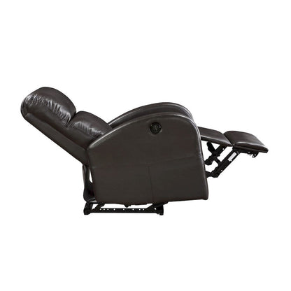 Homelegance  - Wiley Power Reclining Chair in Brown - 9478BRW-1PW  view 7