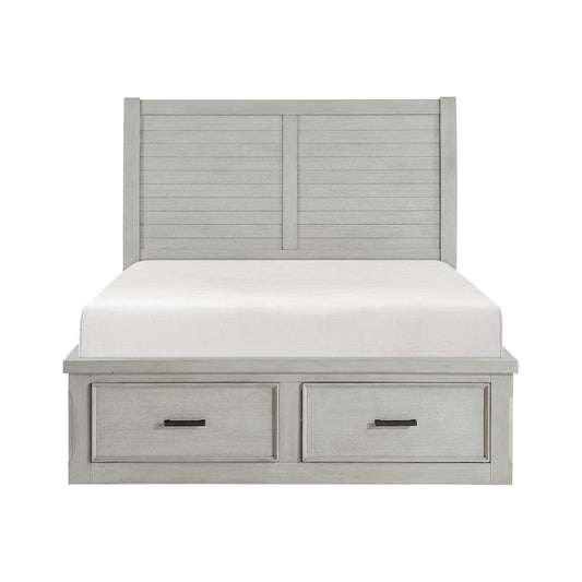 Homelegance  - Willowbrook California King Platform Bed W/ Storage Footboard and Side Rails - 1337K-1CKx  view 1