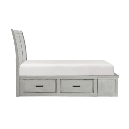 Homelegance  - Willowbrook California King Platform Bed W/ Storage Footboard and Side Rails - 1337K-1CKx  view 5