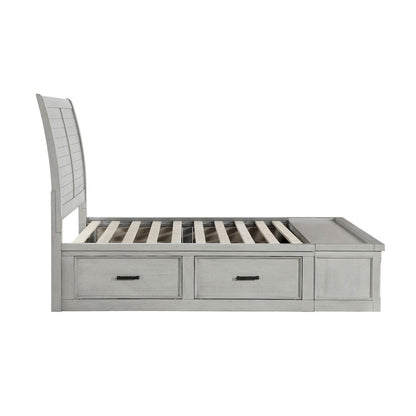 Homelegance  - Willowbrook California King Platform Bed W/ Storage Footboard and Side Rails - 1337K-1CKx  view 6