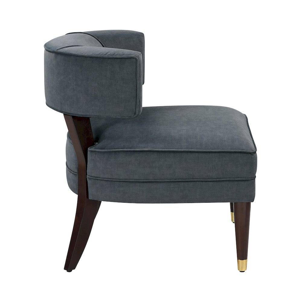 Homelegance  - Wilson Accent Chair in Dark Gray - 1042DG-1  view 3