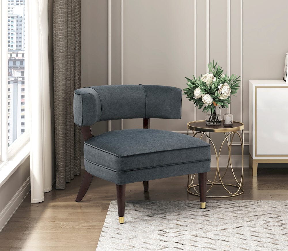 Homelegance  - Wilson Accent Chair in Dark Gray - 1042DG-1  view 8