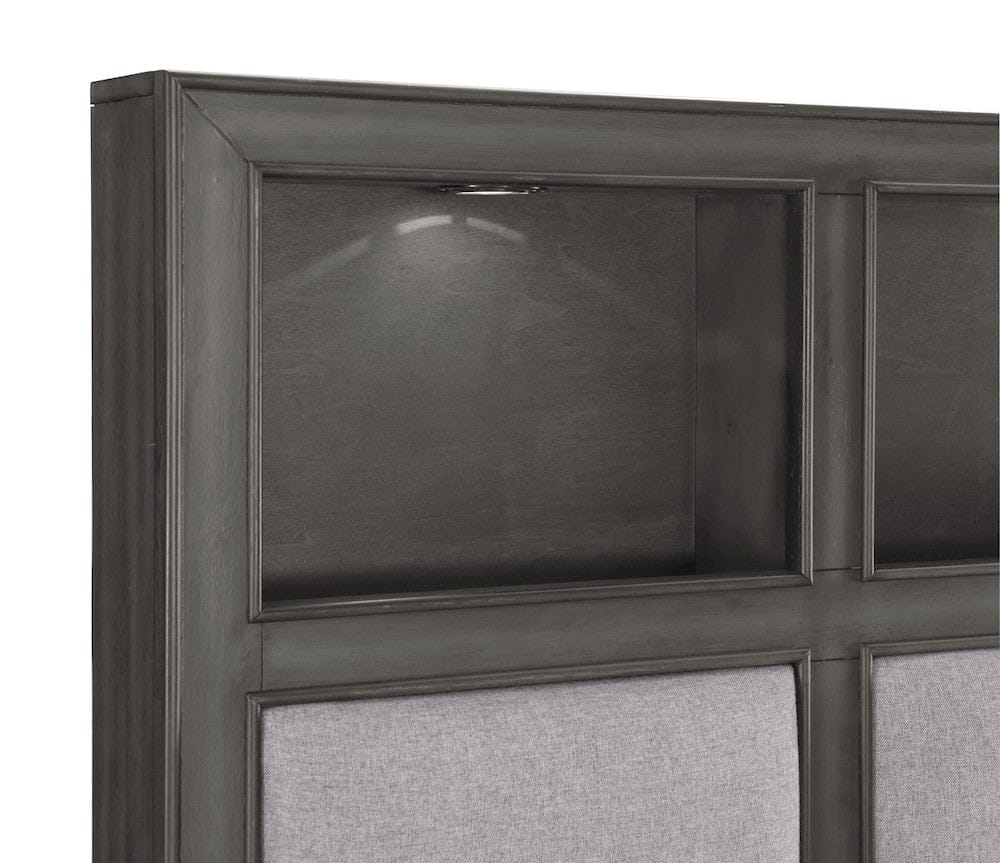 Homelegance  - Wittenberry California King Platform Bed in Pebble - 1573K-1CKx  view 4