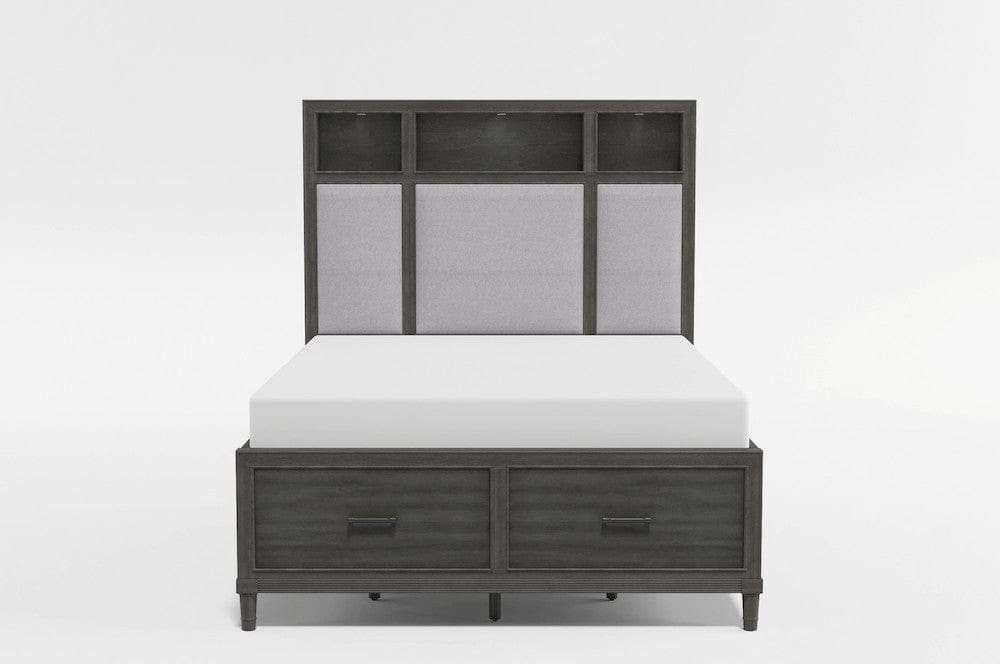 Homelegance  - Wittenberry California King Platform Bed in Pebble - 1573K-1CKx  view 9