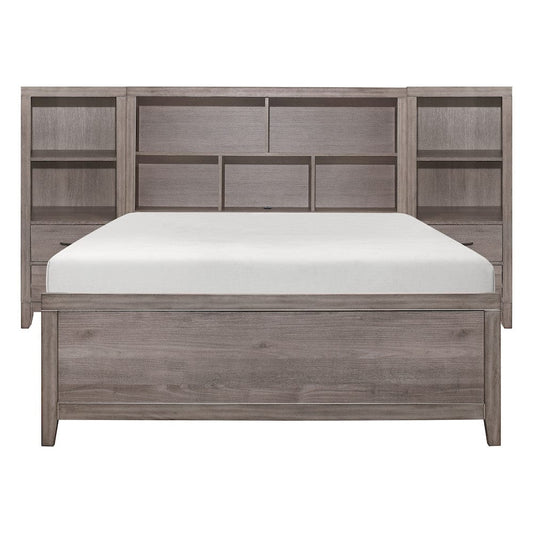 Homelegance  - Woodrow 3pc Set Full Wall Bed - 2042NBFxWB  view 1