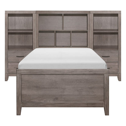 Homelegance  - Woodrow 3pc Set Twin Wall Bed - 2042NBTxWB  view 1
