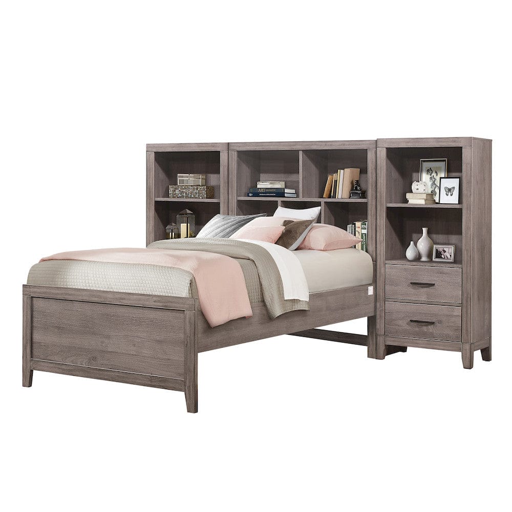 Homelegance  - Woodrow 3pc Set Twin Wall Bed - 2042NBTxWB  view 5
