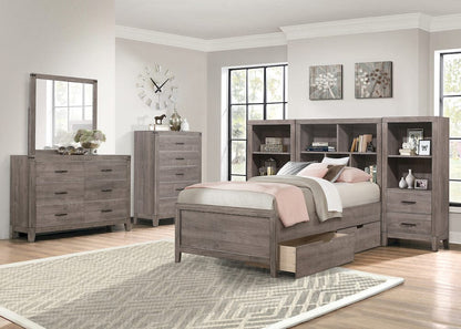 Homelegance  - Woodrow 3pc Set Twin Wall Bed - 2042NBTxWB  view 8