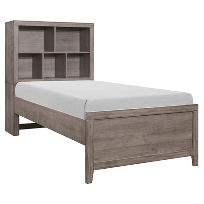 Homelegance  - Woodrow 4pc Set Twin Wall Bed W/ Toy Boxes - 2042NBTxWBT  view 6