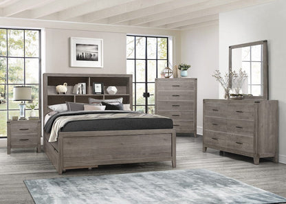 Homelegance  - Woodrow Full Platform Bed - 2042NBF-1x  view 4