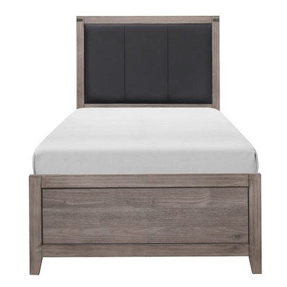Homelegance  - Woodrow Twin Bed in Black - 2042T-1x  view 5