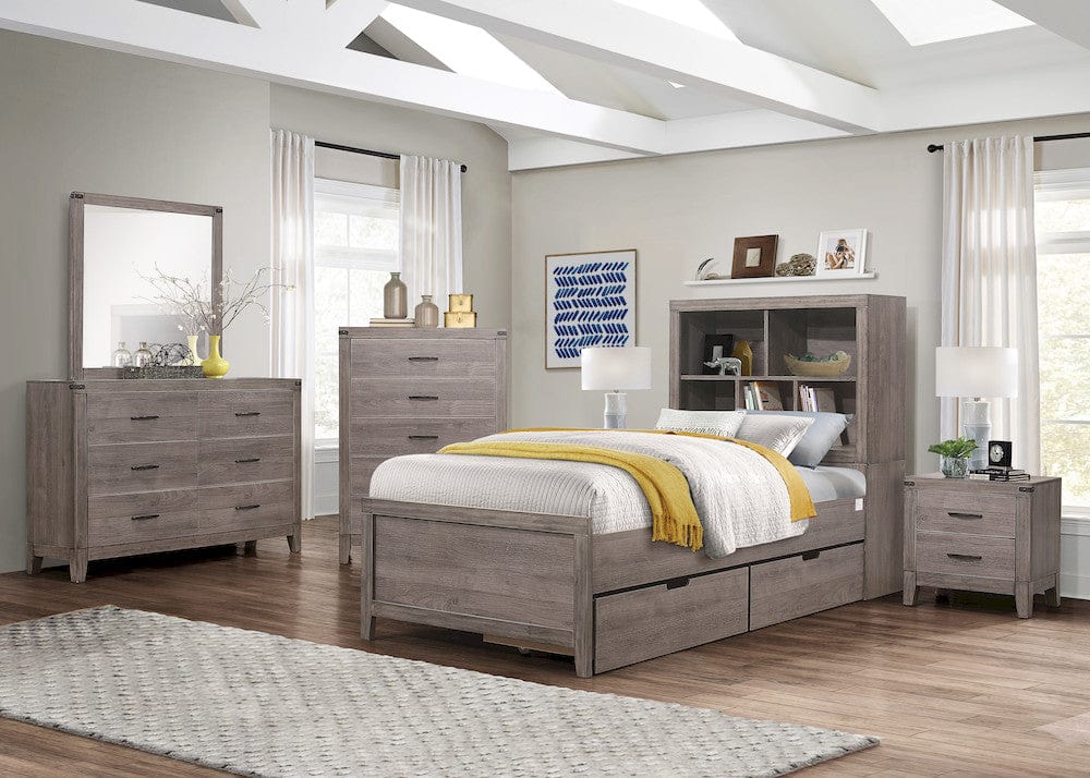 Homelegance  - Woodrow Twin Platform Bed - 2042NBT-1x  view 3