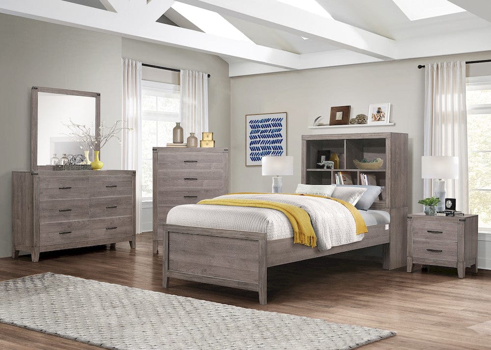 Homelegance  - Woodrow Twin Platform Bed - 2042NBT-1x  view 4
