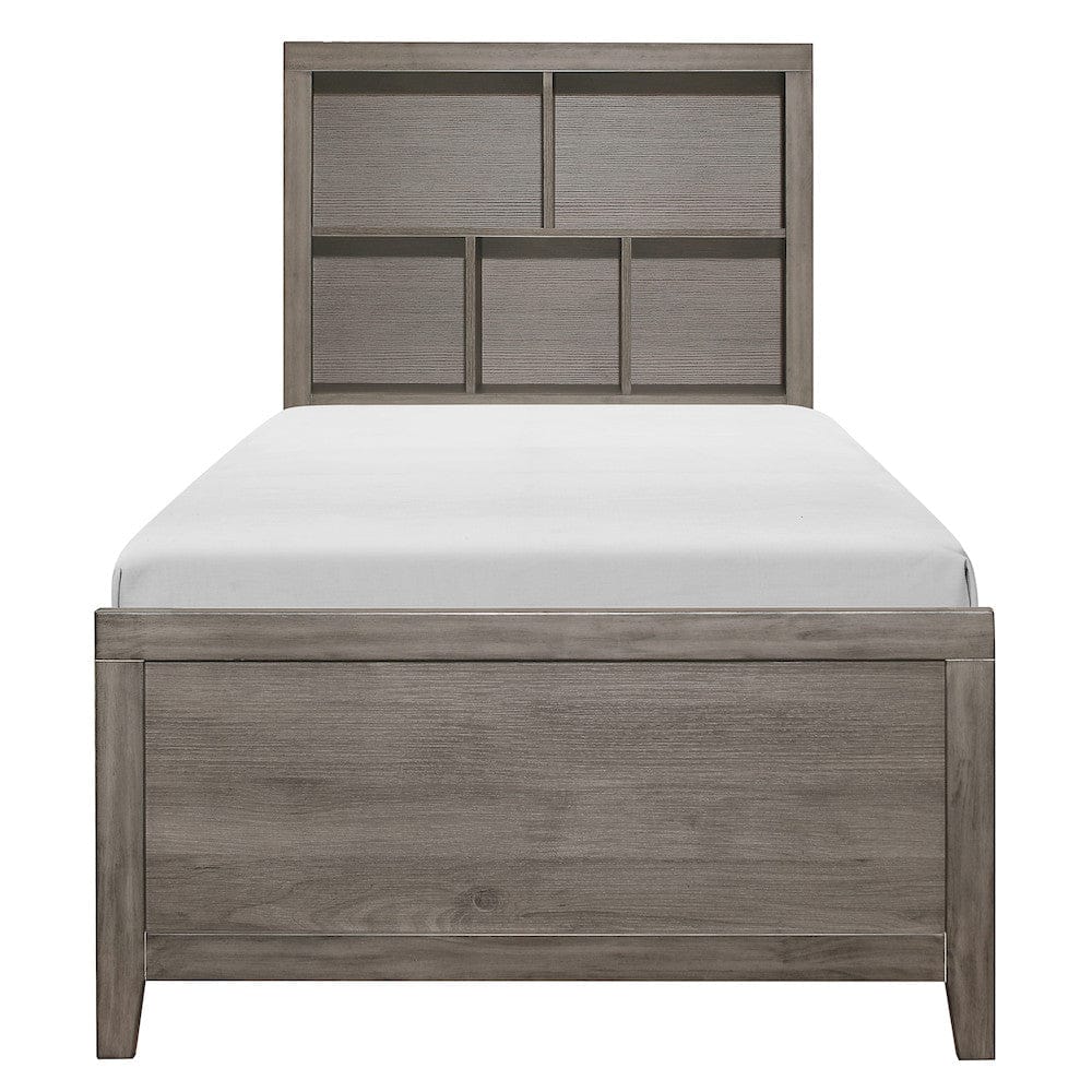 Homelegance  - Woodrow Twin Platform Bed - 2042NBT-1x  view 5