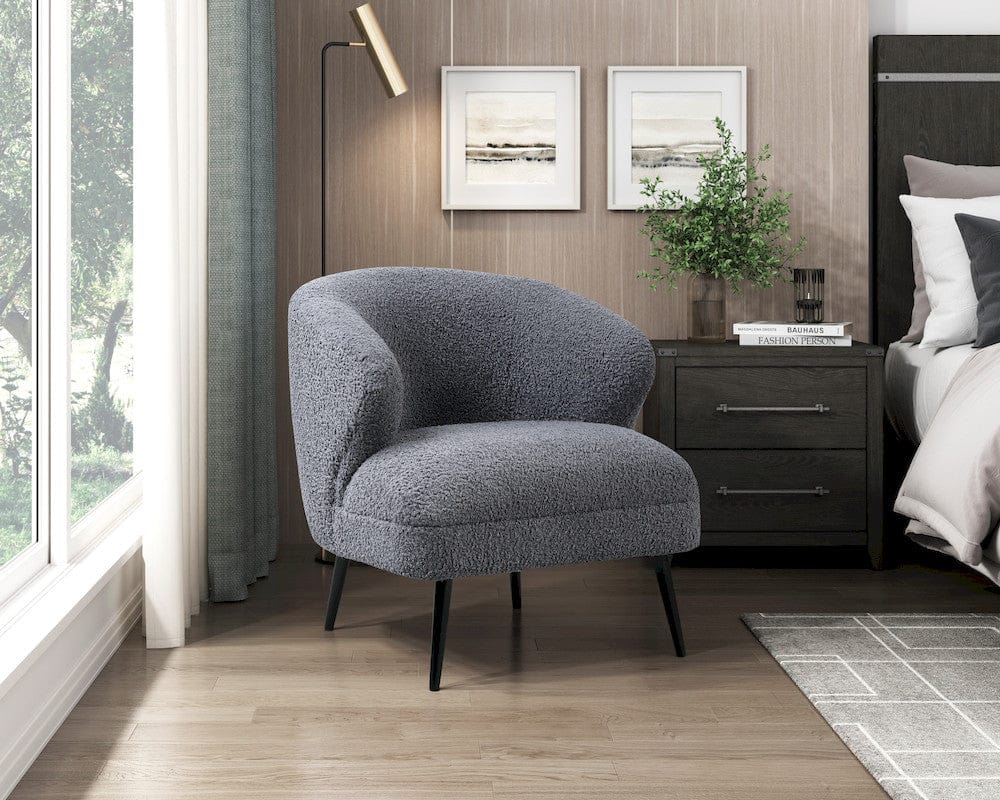 Homelegance  - Woodway Accent Chair in Dark gray - 1250F3S  view 8