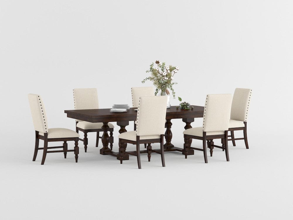 Homelegance  - Yates Side Chair in Cream - 5167FS  view 6