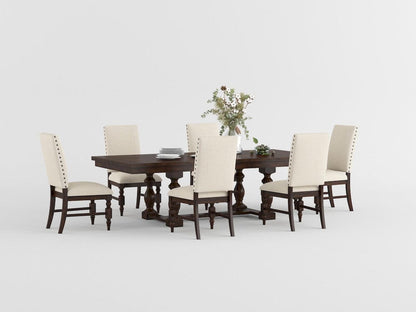 Homelegance  - Yates Side Chair in Cream - 5167FS  view 6