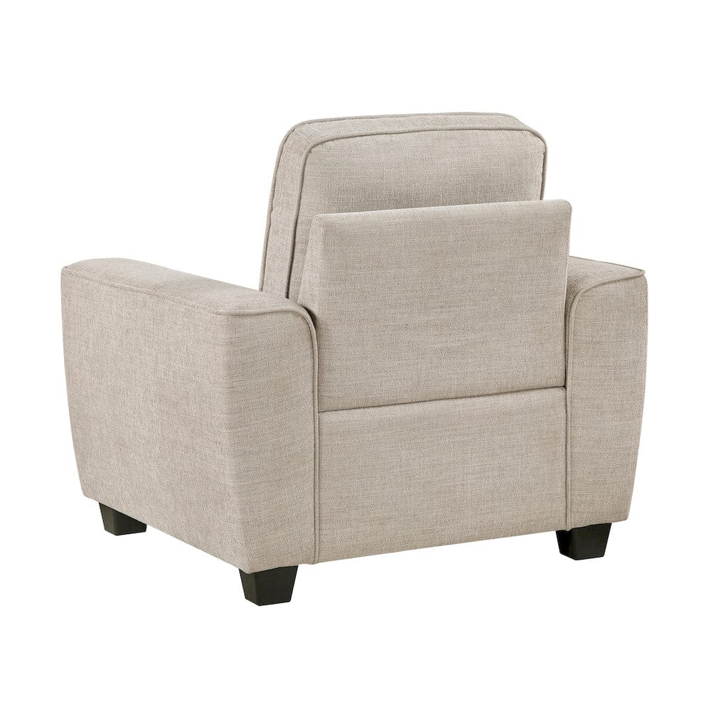 Homelegance  - Zander Chair in Taupe - 9745TP-1  view 4
