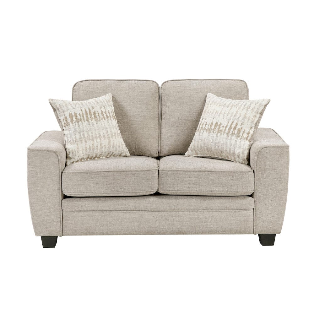 Homelegance  - Zander Love Seat in Taupe - 9745TP-2  view 1