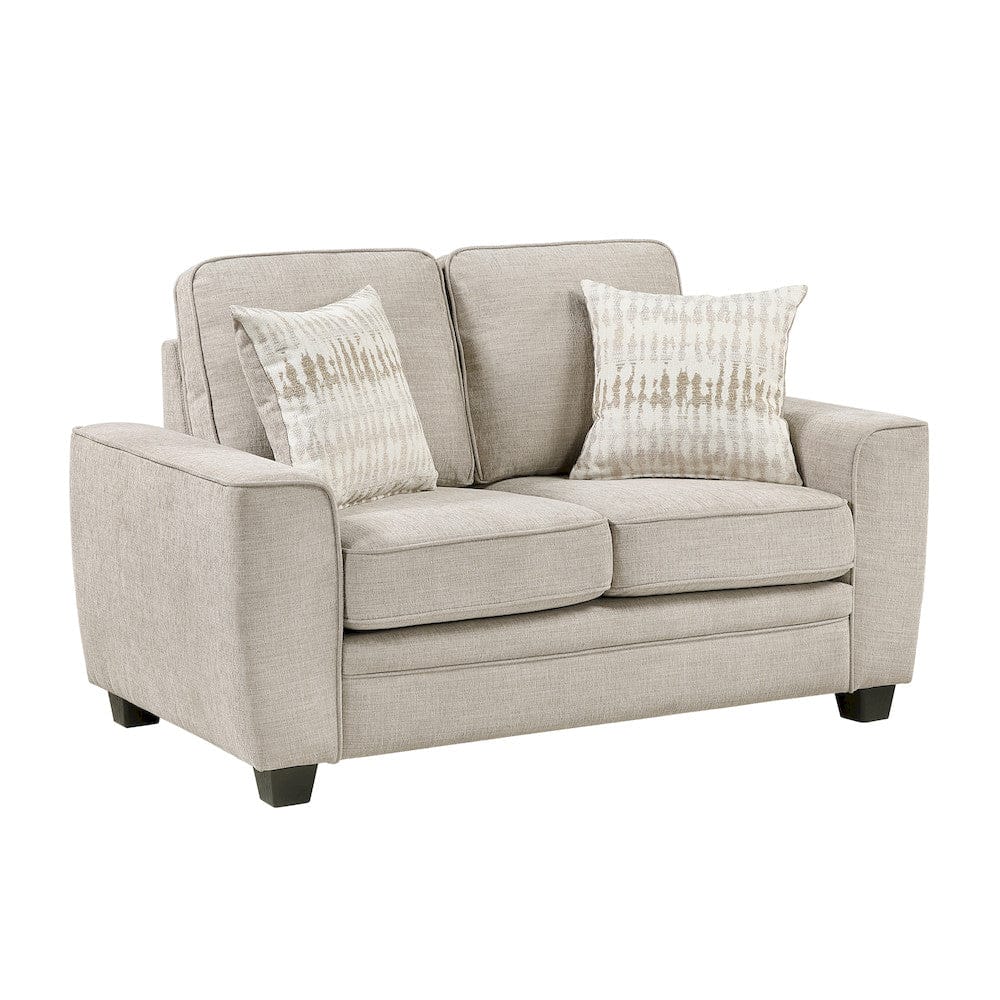 Homelegance  - Zander Love Seat in Taupe - 9745TP-2  view 2