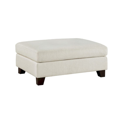 Homelegance  - Zeke Ottoman in Ivory - 9490BE-4  view 1
