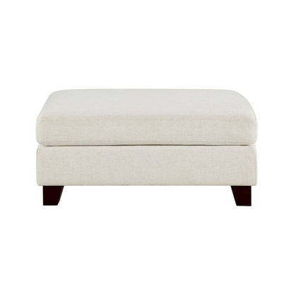 Homelegance  - Zeke Ottoman in Ivory - 9490BE-4  view 2