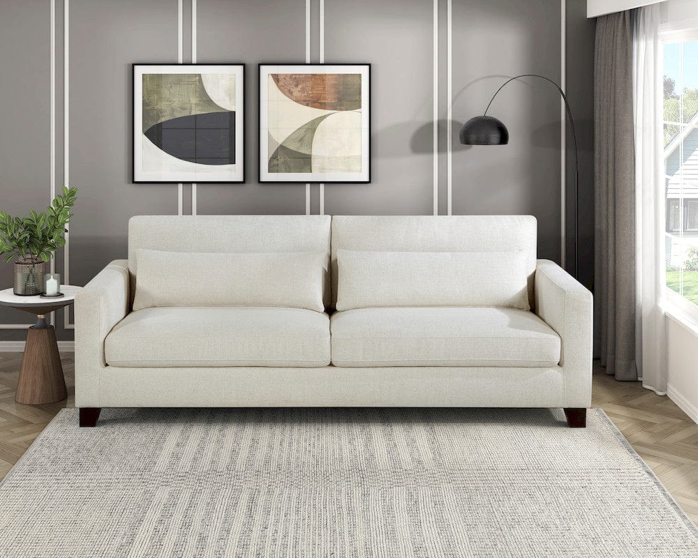 Homelegance  - Zeke Sofa in Ivory - 9490BE-3  view 9