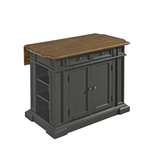 Homestyles Furniture - Americana Gray Kitchen Island - 5013-94 veiw 1