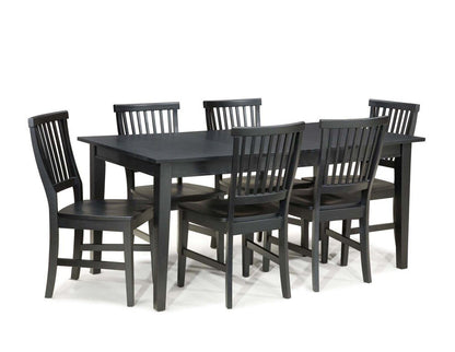 Homestyles Furniture - Arts & Crafts Black 7 Piece Dining Set - 5181-319 veiw 1
