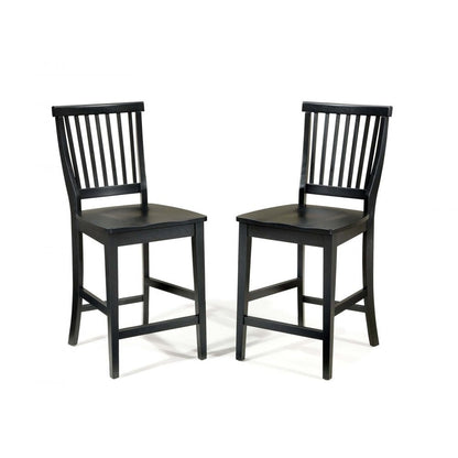 Homestyles Furniture - Arts & Crafts Black Counter Stool - 5181-89 veiw 2