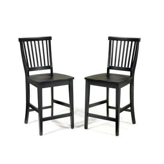 Homestyles Furniture - Arts & Crafts Black Counter Stool - 5181-89 veiw 2