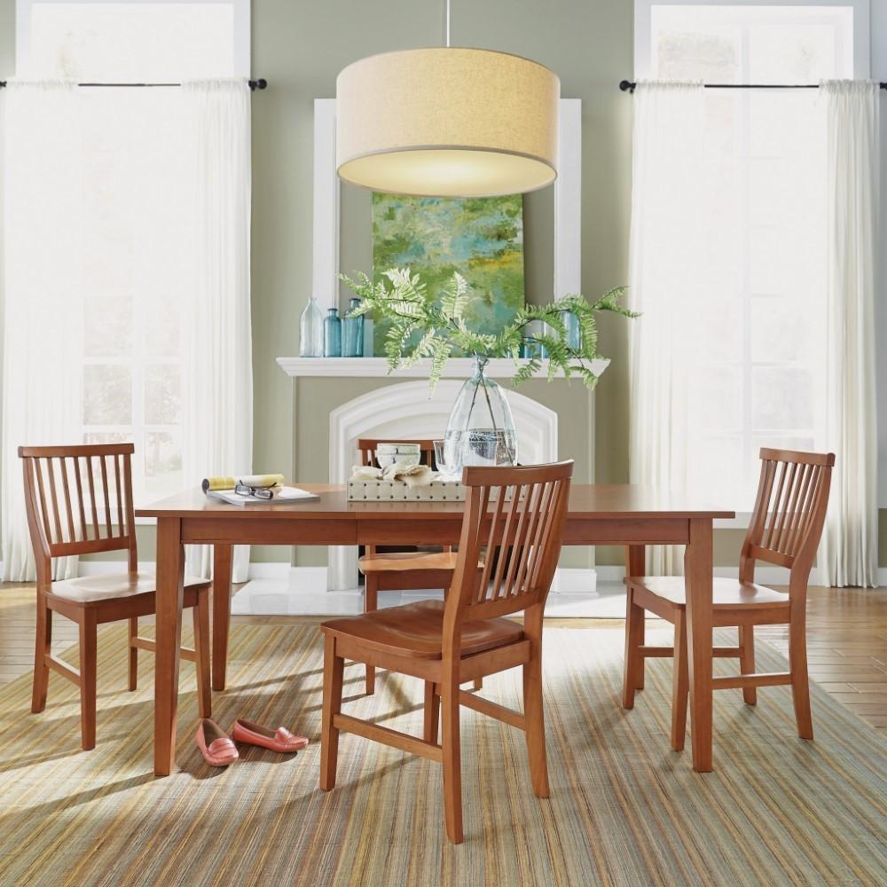 Homestyles Furniture - Arts & Crafts Brown 5 Piece Dining Set - 5180-318 veiw 1